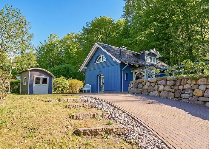 Blaues Strandhaus Semesterbostad Sellin (Rugen)