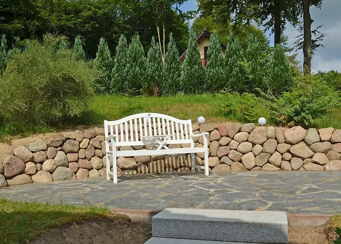 Semesterbostad Blaues Strandhaus